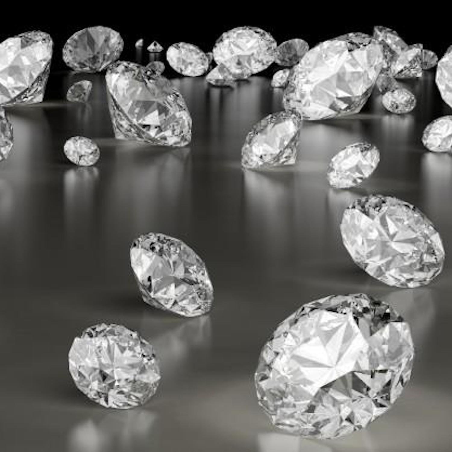 50 Piece Diamond Gemstones