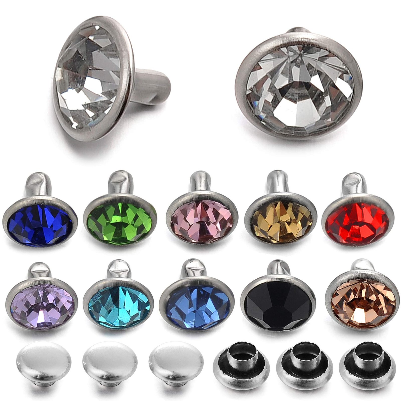 Rivets Rhinestones