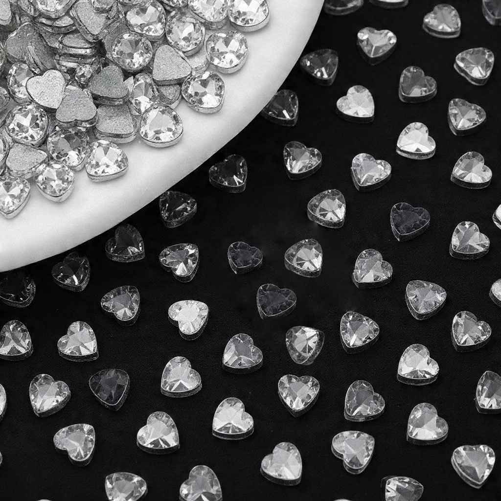 Heart Shape HotFix Rhinestones
