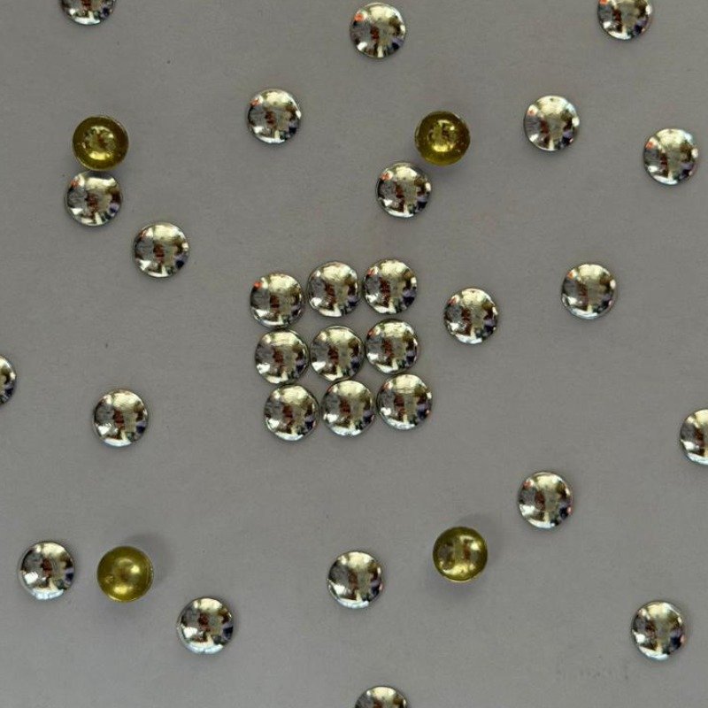 Silver Rhinestud