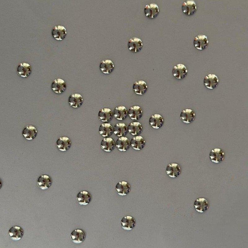 Silver Rhinestud